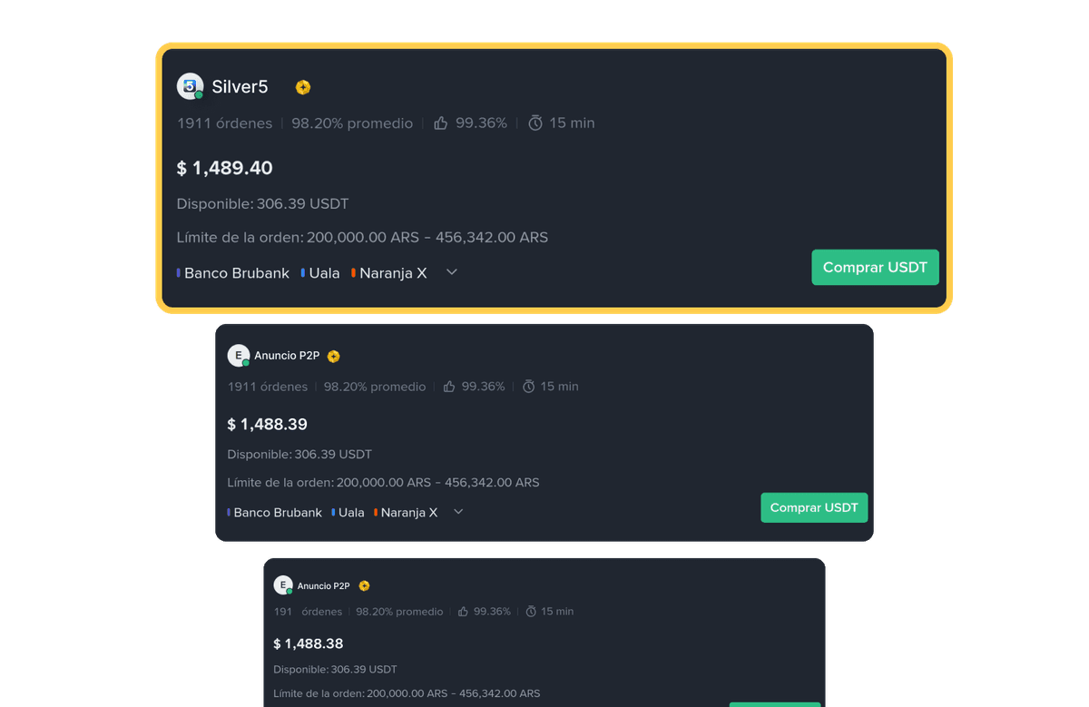 Bot P2P Binance — panel de posicionamiento automático de precios